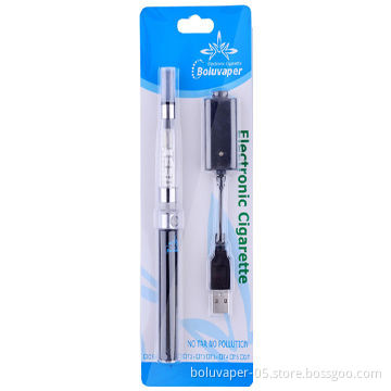 CE5 Electronic Cigarette Starter Kit with Huge Vapor and Portable pack, 1,100mAh Capacity